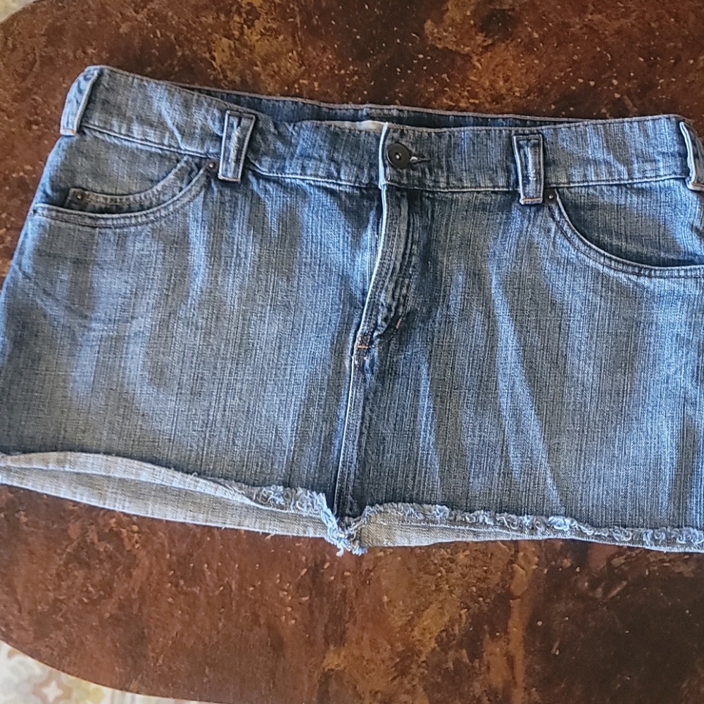 Massimo Supply Co Denim "cutoff" mini sz16